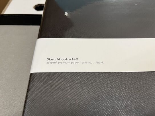 3 stk. skitsebøger MONTBLANC Fine Stationery #149 Tabacco MB116929