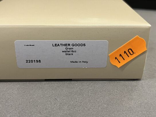 Pung MMONTBLANC Grain Wallet 6cc black MB220198