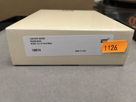 Pung MONTBLANC Meisterstuck 7cc ID card black MB130074