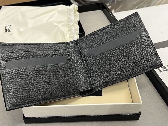 Pung MMONTBLANC Grain Wallet 6cc black MB220198