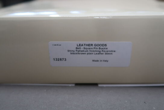 Læderbælte MONTBLANC 30mm. MB132873