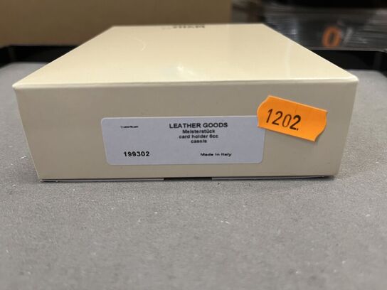 Kortholder MONTBLANC Meisterstuck 6cc cassis MB199302