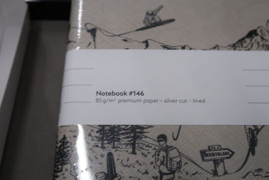7 stk. notesbog MONTBLANC #146 Hholiday 24 White MB132997