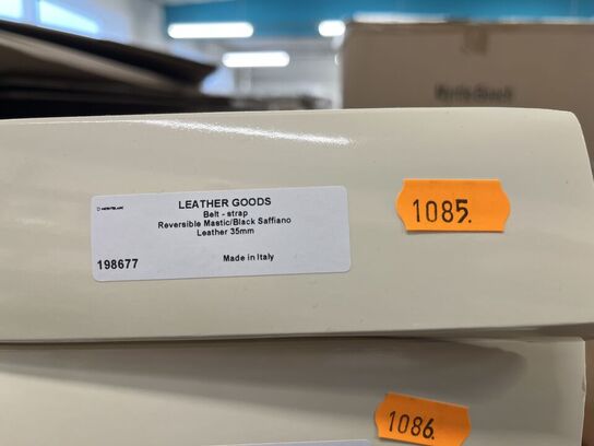 Læderbælte (Uden spænde) MONTBLANC 35mm MB198677