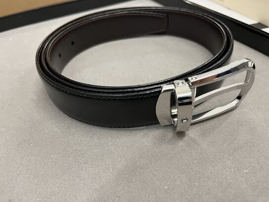 Læderbælte MONTBLANC 30mm. MB114412