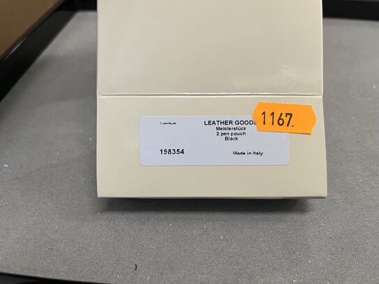 Pentaske MONTBLANC 2-pen pouch black Mb198354