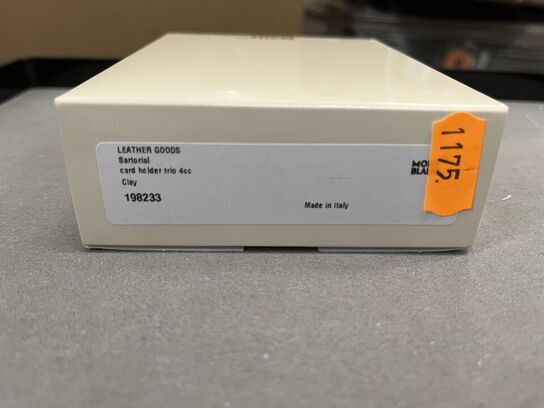 Kortholder MONTBLANC trio 4cc clay MB198233