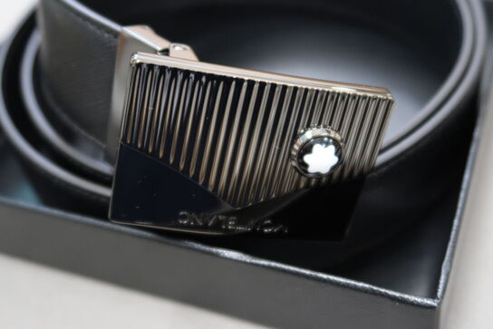 Læderbælte MONTBLANC 35mm. MB199090