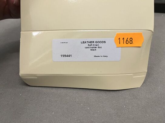 Kortholder MONTBLANC soft grain 6cc black MB199441