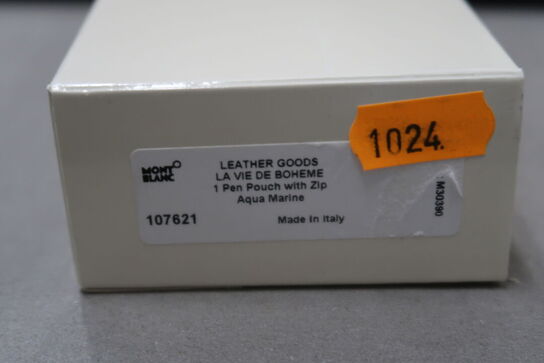 Pentaske MONTBLANC 1-pen Pouch Aqua Marine MB107621
