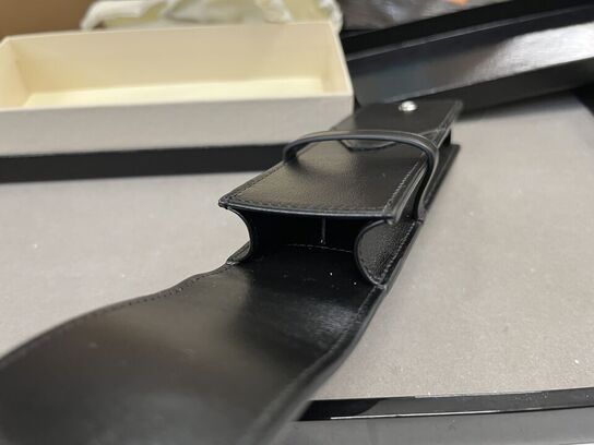 Pentaske MONTBLANC 2-pen pouch black Mb198354