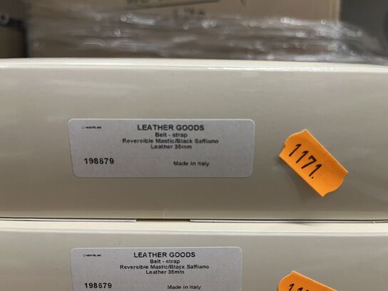 Læderbælte (Uden spænde) MONTBLANC 35mm MB198679