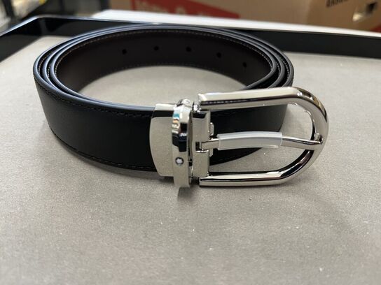 Læderbælte MONTBLANC 30mm. MB128757