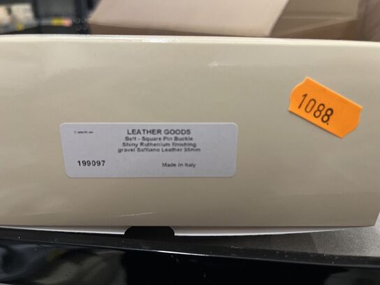 Læderbælte MONTBLANC 35mm. MB199097