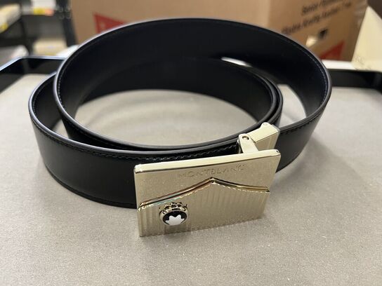 Læderbælte MONTBLANC 35mm. MB199095