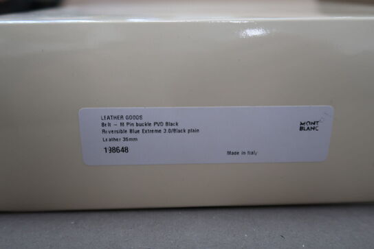 bælte MONTBLANC Extreme3.0/Læder 35mm MB198648