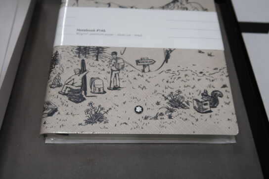 7 stk. notesbog MONTBLANC #146 Hholiday 24 White MB132997