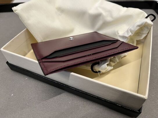 Kortholder MONTBLANC Meisterstuck 6cc cassis MB199302