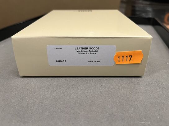 Pung MONTBLANC Sartorial Wallet 6cc black MB130315