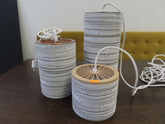 3 stk. Lamper - RELIFE