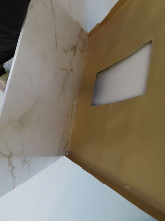 Stor flise - 120x120 cm