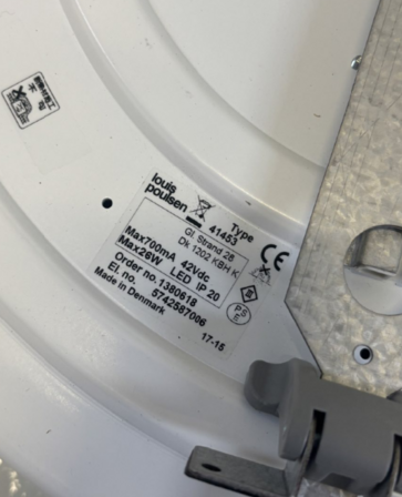 Louis Poulsen Slim indbygning