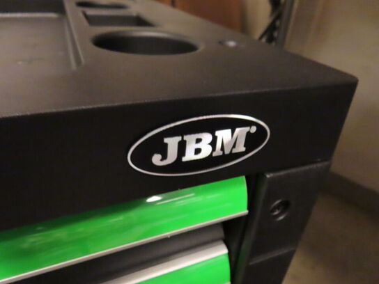 Værkstedsrullevogn med indhold JBM