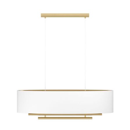 Eglo pinetara hvid messing langbords pendel(ubrugt)