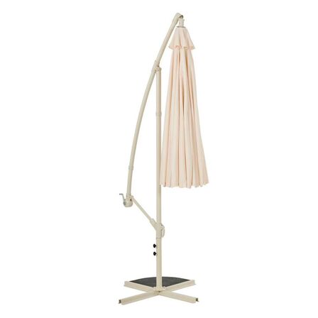 Casa hængeparasol floriasa ø 274 x 248 cm sand(ubrugt)