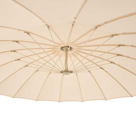 Casa hængeparasol floriasa ø 274 x 248 cm sand(ubrugt)