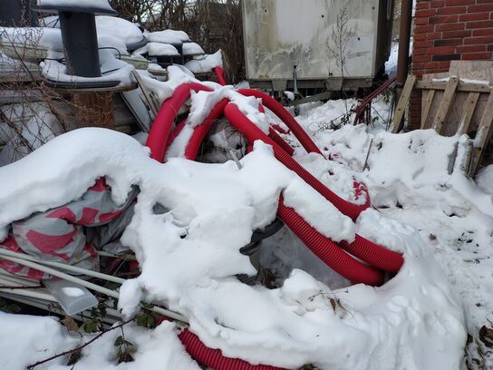 Diverse materialer, udendørs