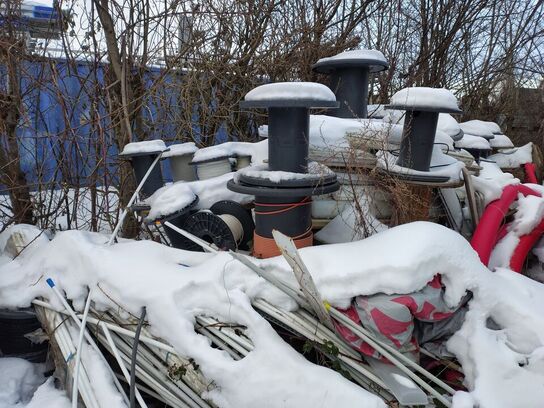 Diverse materialer, udendørs