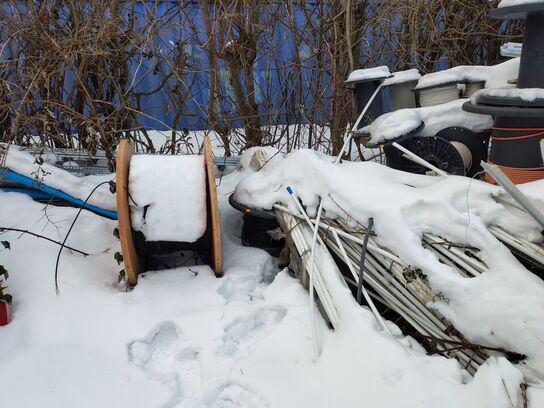 Diverse materialer, udendørs