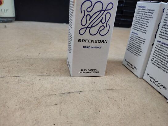 9 stk. Deodorant stick GREENBORN 