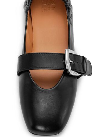 Butterfly Strap Ballerina Crinkle Oleatex GANNI Str.: 39