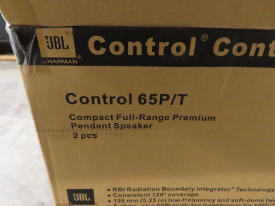 Højtalerset - JBL CONTROL 65P/T (nyt i kasse)