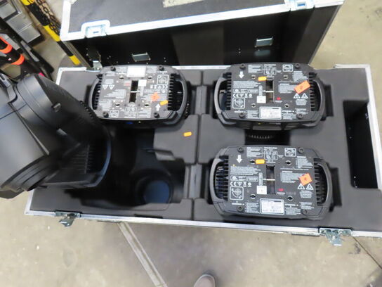 4 stk. Movingheads i flightcase - MARTIN MAC 350 ENTOUR