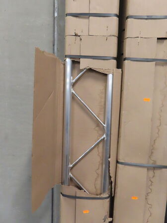 6 stk. Flat Truss (400 cm) nye i indpakning