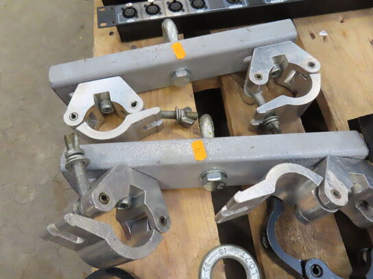 5 stk. Clamps med løfteøjer til Truss