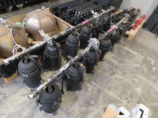 2x6 stk. Parlamper på rør