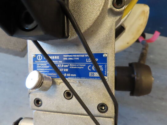 Skinneboremaskine, CEMBRE LD-4P i stålkasse