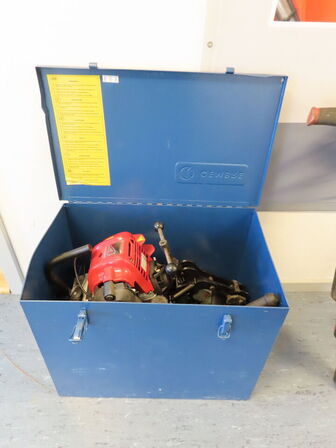 Skinneboremaskine, CEMBRE LD-4P i stålkasse