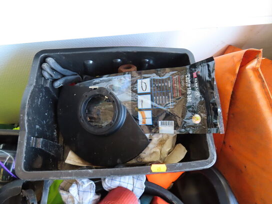 Div. materialer i hjørnet