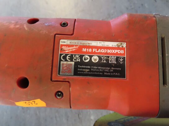 Vinkelsliber, MILWAUKEE M18 FLAG230XPDB