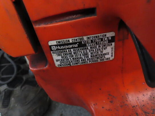 Skæremaskine, Husqvarna K 1270 Rail