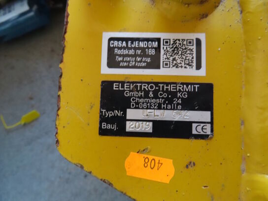 Hydraulisk skinnesvejsetrimmer, Elektro-Thermit U-LW 642 