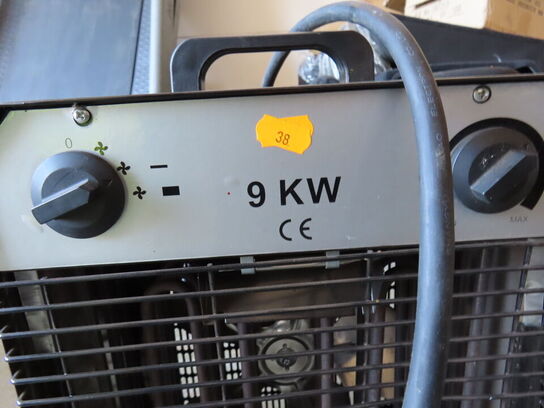 Varmeblæser, RAPTOR HEATER 9000W