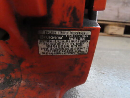 Skæremaskine, Husqvarna K 1270 Rail