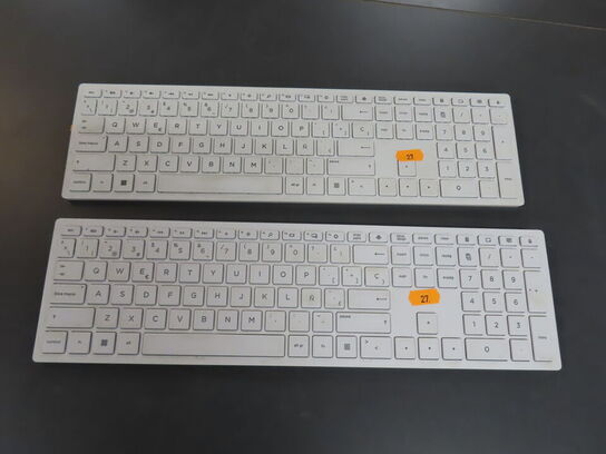 2 stk. Trådløse tasteturer