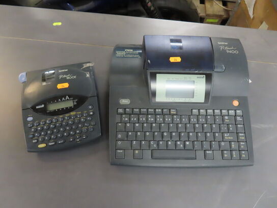 2 stk. Labelprintere BROTHER